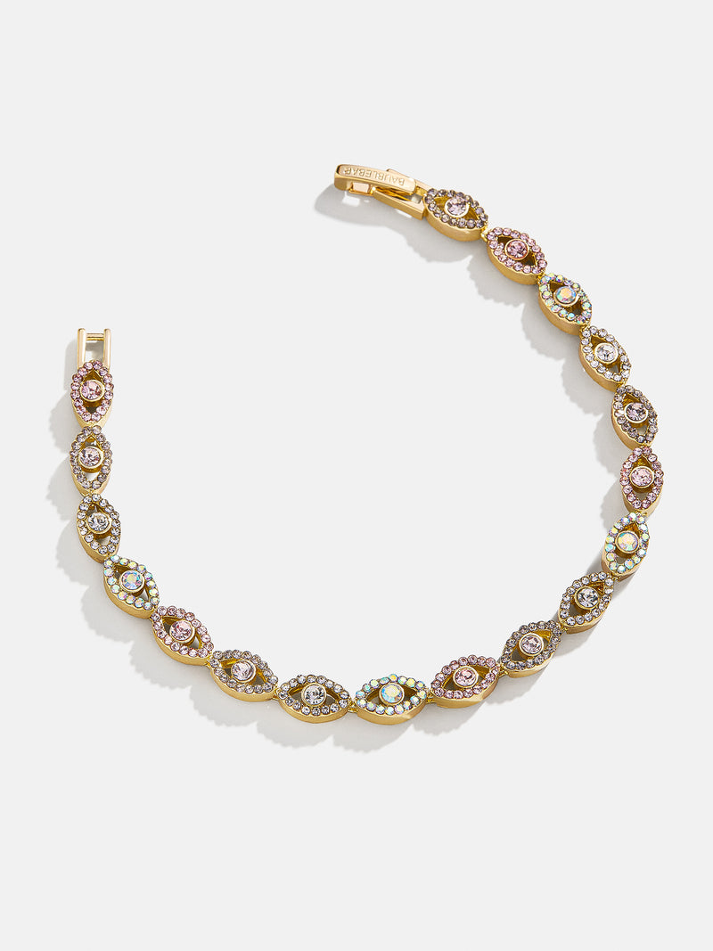 BaubleBar Evil Eye Tennis Bracelet - Neutral - 
    Crystal evil eye bracelet - available in 3 sizes
  
