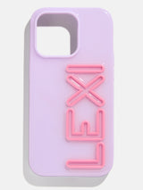 BaubleBar Fine Line Custom iPhone Case - Lavender/Pink -
It's Black Friday Week: Enjoy 20% off.