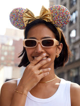 BaubleBar Minnie Mouse Disney Confetti Ears Headband - Minnie Mouse Confetti Ears - 
    Disney ears headband