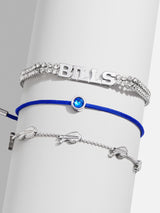 BaubleBar NFL Bracelet Set - Buffalo Bills -
NFL bracelet set