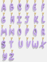 BaubleBar Mini Bubble Initial Enamel Necklace - Lavender - 
    25% Off Custom Gifts: The Annual Custom Event