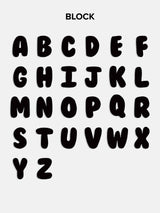 BaubleBar Bubble Letter Custom Paracord Necklace - Hot Pink -
Personalized name necklace