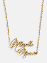 BaubleBar Disney Character Signature Necklace - Minnie Mouse -
Extra 30% Off: Early Black Friday Access