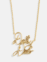 BaubleBar Disney Character Signature Necklace - Daisy Duck -
Disney Daisy Duck Signature Necklace