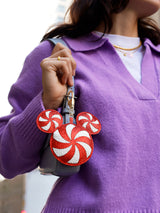 BaubleBar Disney Mickey Mouse Candy Cane Puff Bag Charm - Disney Candy Cane Bag Puff Bag Charm -
Disney Keychain
