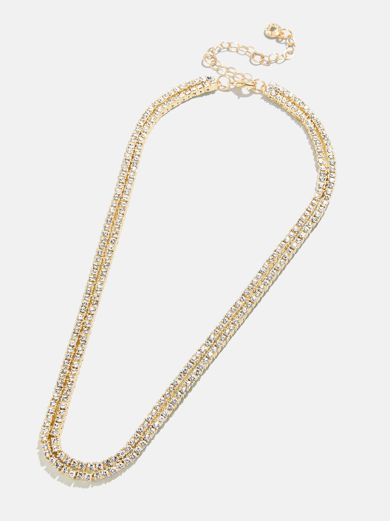 BaubleBar Becca Layered Necklace - Clear/Gold - 
    Enjoy 20% Off Necklaces – For a Limited Time
  
