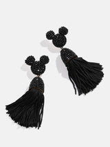 BaubleBar Disney Mickey Mouse Tassel Earrings - Black -
Black Friday: EXTRA 30% Off. Prices as marked.