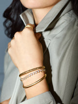 BaubleBar Kali Tennis Bracelet - Gold/Pavé -
Repeating heart tennis bracelet