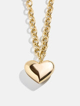 BaubleBar Millie Necklace - Gold - 
    Bubble heart pendant