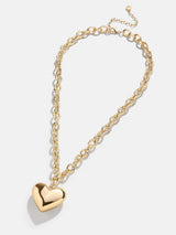 BaubleBar Millie Necklace - Gold - 
    Bubble heart pendant
