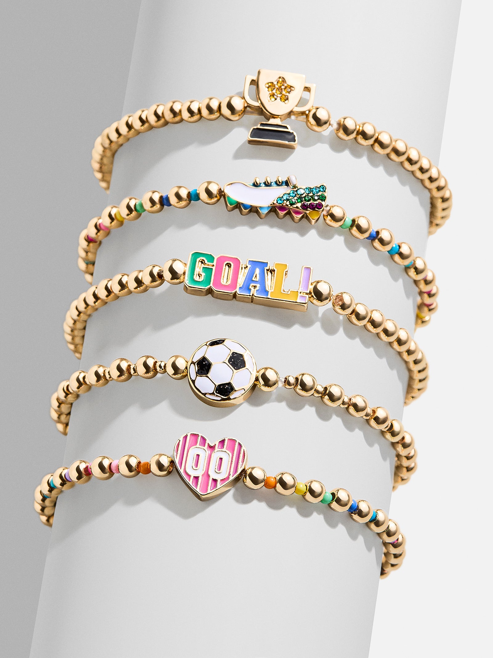 Just For Kicks Kids' Pisa Bracelet Set Soccer