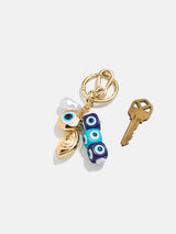 BaubleBar Eyes For The Good Life Bag Charm - Evil Eye -
Evil eye cluster bag charm