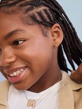 BaubleBar Lucky You 18K Gold Kids' Horseshoe Earrings - Horseshoe -
18K gold plated sterling silver