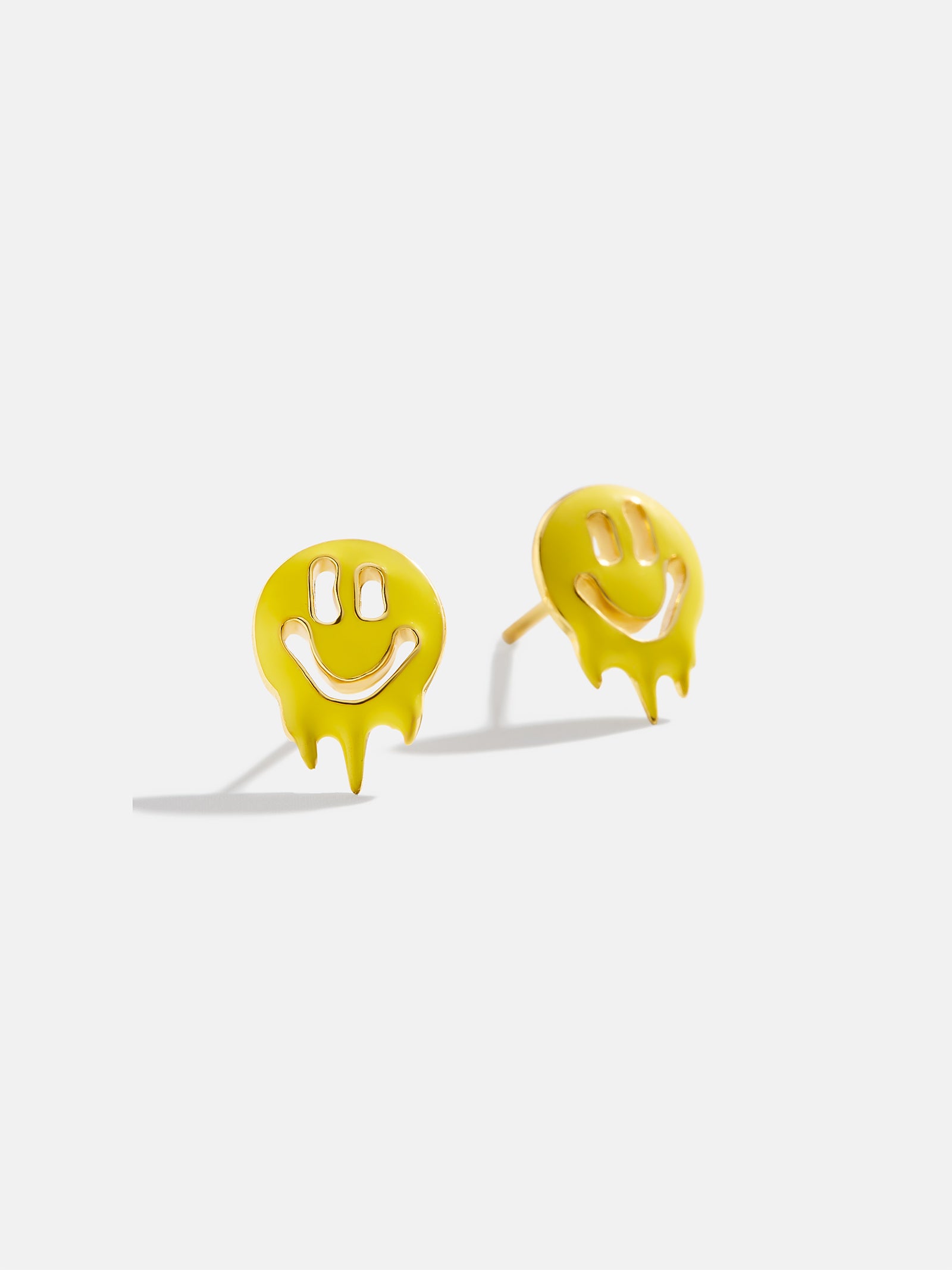 Smile Drip 18K Gold Kids' Earrings Smiley – 18K gold plated