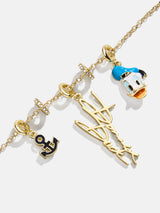 BaubleBar Disney Donald Duck Cluster Charm Necklace - Donald Duck - 
    Gold chain statement necklace