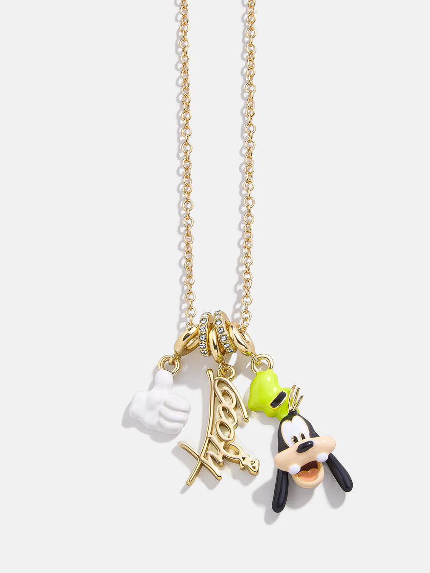 Disney Goofy Cluster Charm Necklace - Goofy