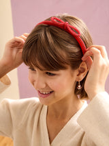 BaubleBar That's A Wrap Kids' Headband - Red -
Kids' headband