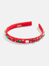 BaubleBar Holly Jolly Kids' Headband - Red -
Kids holiday headband