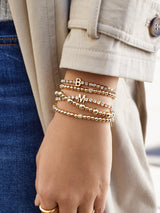BaubleBar Carly Bracelet - Gold/Pavé -
Gold pisa bracelet