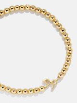 BaubleBar Zodiac Pisa Bracelet - Capricorn - 
    Gold beaded bracelet