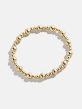 BaubleBar Florence Pisa Bracelet - 4MM/6MM Gold Pisa -
Gold beaded stretch bracelet