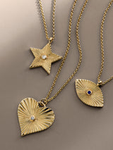 BaubleBar -
Motif pendant necklace