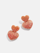 BaubleBar Harley Statement Earrings - Double Red Pavé Heart Earrings -
It's Black Friday Week: Enjoy 30% off.