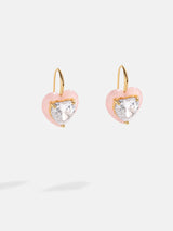 BaubleBar Alma Earrings - Jeweled Pink Heart Drop Earrings -
It's Black Friday Week: Enjoy 30% off.