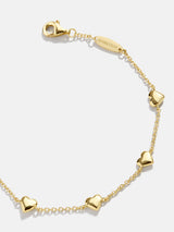 BaubleBar 18K Gold Heart Bracelet - Heart - 
    18K gold plated sterling silver