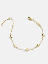 BaubleBar 18K Gold Heart Bracelet - Heart - 
    18K gold plated sterling silver