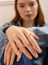 BaubleBar 18K Gold Evil Eye Pavé Ring - Evil Eye -
Extra 30% Off: Early Black Friday Access