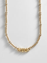 BaubleBar Pisa Kids' Custom Nameplate Necklace - Gold -
Kids' customizable necklace