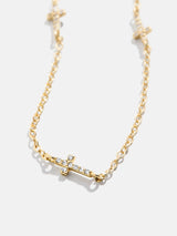 BaubleBar Divine & Protect Necklace - Cross -
Motif necklace
