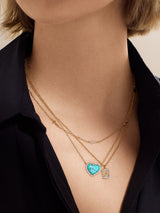 BaubleBar Divine & Protect Necklace - Cross -
Motif necklace