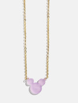 BaubleBar Disney Mickey Mouse Acrylic Custom Necklace - Translucent Purple -
It's Black Friday Week: Enjoy 20% off.