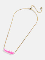 BaubleBar Disney Mickey Mouse Acrylic Custom Nameplate Necklace - Translucent Magenta -
It's Black Friday Week: Enjoy 20% off.