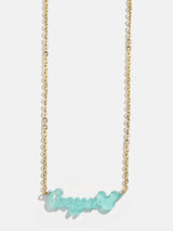 BaubleBar Script -
Custom name necklace