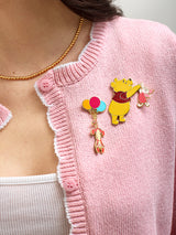 BaubleBar Disney Winnie the Pooh & Piglet Pin - Winnie the Pooh & Piglet Pin -
Officially licensed Disney collectible pin