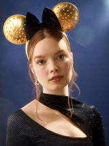BaubleBar Disney Minnie Mouse Party Ears Headband - Minnie Mouse Gold Party Ears - 
    Limited Time Deal