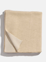 BaubleBar Down The Line Custom Blanket - Beige/White - 
    Get Gifting Early: 20% Off Custom