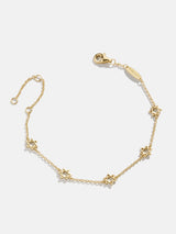 BaubleBar 18K Gold Star of David Bracelet - Star of David -
18K gold plated sterling silver