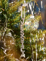 BaubleBar Love At Frost Sight Custom Ornament - Silver -
20% Off Custom: Early Black Friday Access