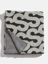 BaubleBar On A Loop Custom Blanket - Gray/Light Gray - 
    Custom, machine washable blanket in two sizes
  
