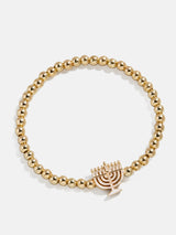 BaubleBar Menorah Kids Pisa Bracelet - Menorah -
Children's holiday bracelet