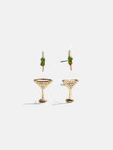BaubleBar Pimento Memento Martini Earring Set - Martini -
It's Cyber Monday: Enjoy 30% off.