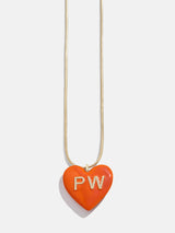 BaubleBar Millie Bubble Heart Custom Initial Necklace - Orange -
20% Off Custom: Early Black Friday Access