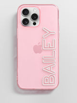 BaubleBar Fine Line Custom iPhone Case - Transparent Pink/White -
$50 Custom Phone Cases: This Only Happens Once a Year