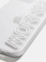 BaubleBar Fine Line Custom iPhone Case - Clear/White -
20% Off Custom: Early Black Friday Access
