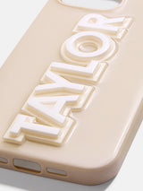 BaubleBar Block Font Custom iPhone Case - Beige/White -
It's Black Friday Week: Enjoy 20% off.