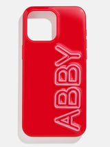 BaubleBar Fine Line Custom iPhone Case - Bright Red/Pink -
20% Off Custom: Early Black Friday Access